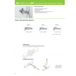 BISAGRA FGV MARCO ALU SIN BASE