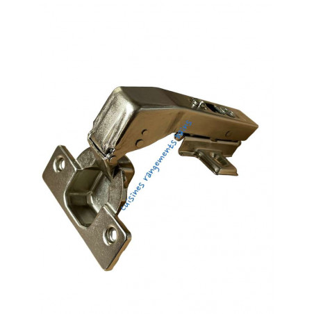 BISAGRA FGV D ÁNGULO EA 48 MM CON BASE AMORTIGUADOR 105°