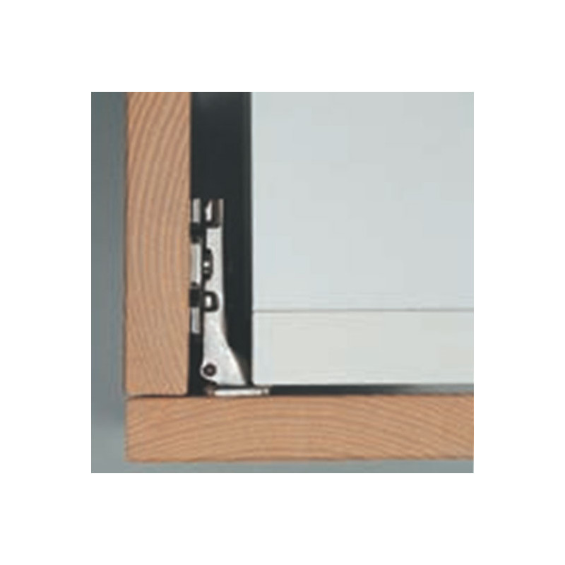 HINGE AND PLATE EA 48 MM FOR FRIDGE+ DOOR