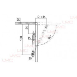 COMPASS BEARING 80 N EA 170 MM