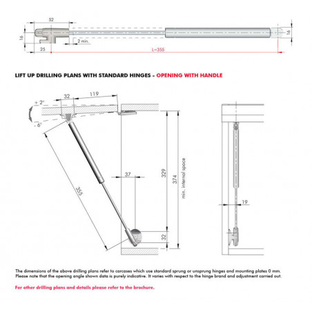LIVENZA KRABY COMPASS BEARING L 355 100 N