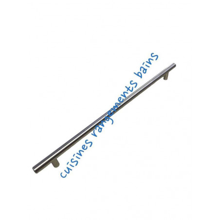 GRIFF AUS GEBÜRSTETEM EDELSTAHL LG 380 EA 320 MM