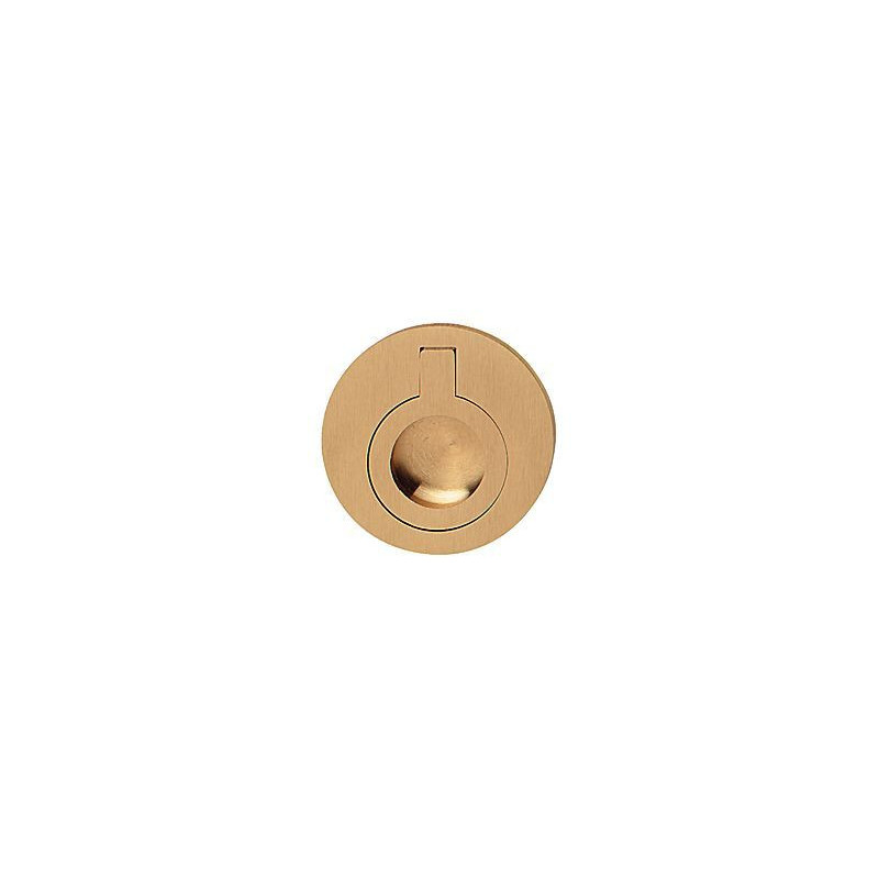POLISHED BRASS ROUND MARINE HANDLE