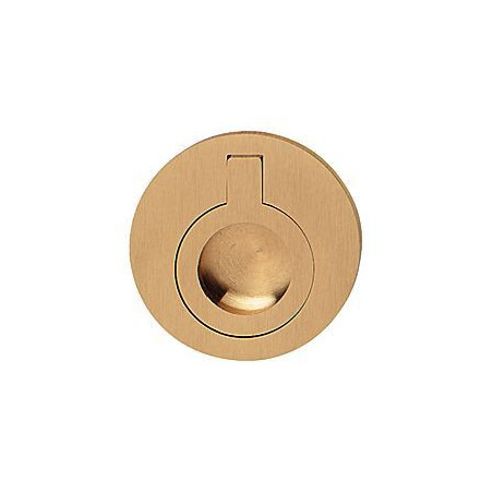 POLISHED BRASS ROUND MARINE HANDLE