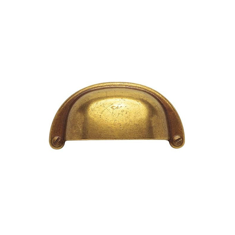 SET MANIGLIE A CONCHIGLIA IN ZAMA BRONZO 96 MM