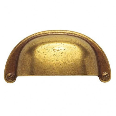 SET MANIGLIE A CONCHIGLIA IN ZAMA BRONZO 96 MM