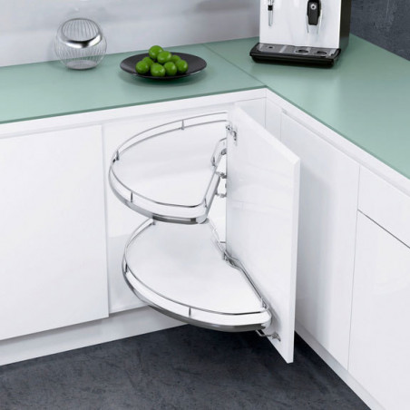 ENGANCHE GIRATORIO PARA MUEBLES DE ESQUINA CORNERSTONE IZQUIERDA