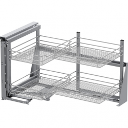 ENSEMBLE WARI CORNER FOLD 900 D PANIER CHROME