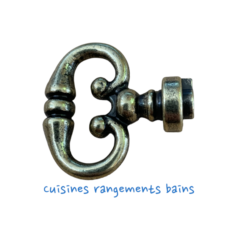 FALSE BRONZE FINISH KEY WITH SCREWS