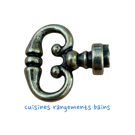 FALSE BRONZE FINISH KEY WITH SCREWS
