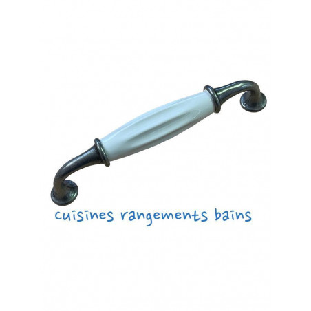 PORCELAIN HANDLE EA 128 MM