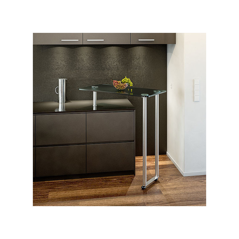 Console Inox CONSOLE DE BAR PIVOTANTE ACIER INOX 210 MM