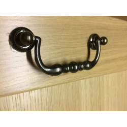 PENDANT HANDLE BRONZE FINISH EA 96 MM