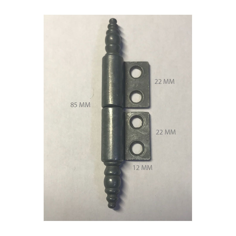 BRONZE FINISH HINGE H 85 MM