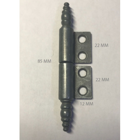 BRONZE FINISH HINGE H 85 MM