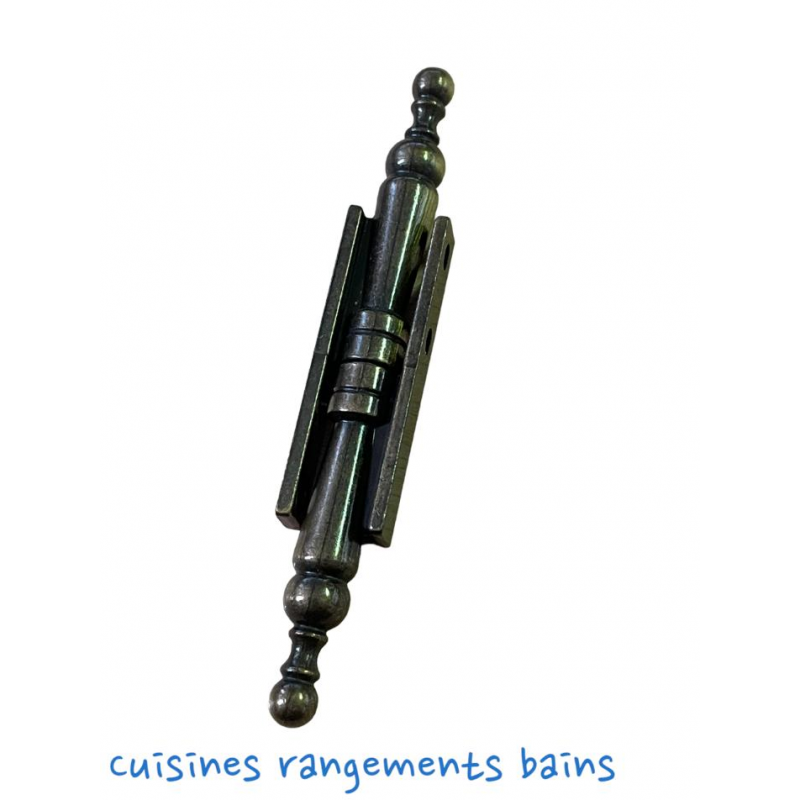 BISAGRA UNIVERSAL PARA JARRÓN - BRONCE VIEJO - ALTURA 105 MM