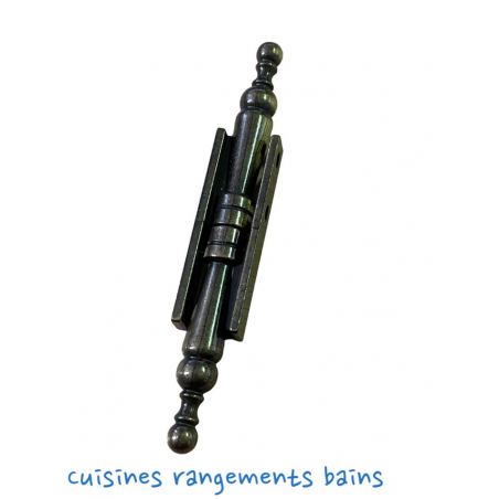 BISAGRA UNIVERSAL PARA JARRÓN - BRONCE VIEJO - ALTURA 105 MM