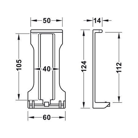 CLIP TRAINER PER CASSETTO INGLESE FACIA