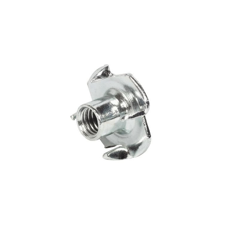 M6 ZINC PLATED STEEL CLAW NUT PER 100 PIECES