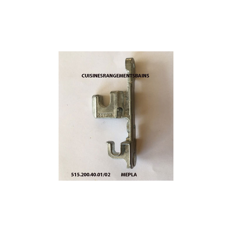 PAIR OF MEPLA DRAWER FRONT FIXING BRACKETS