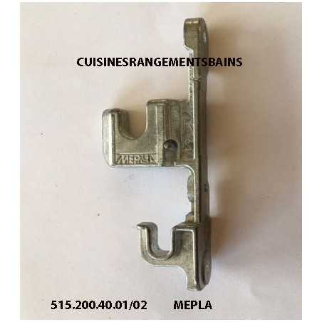PAIR OF MEPLA DRAWER FRONT FIXING BRACKETS