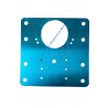 STAINLESS STEEL HINGE REPAIR PLATE
