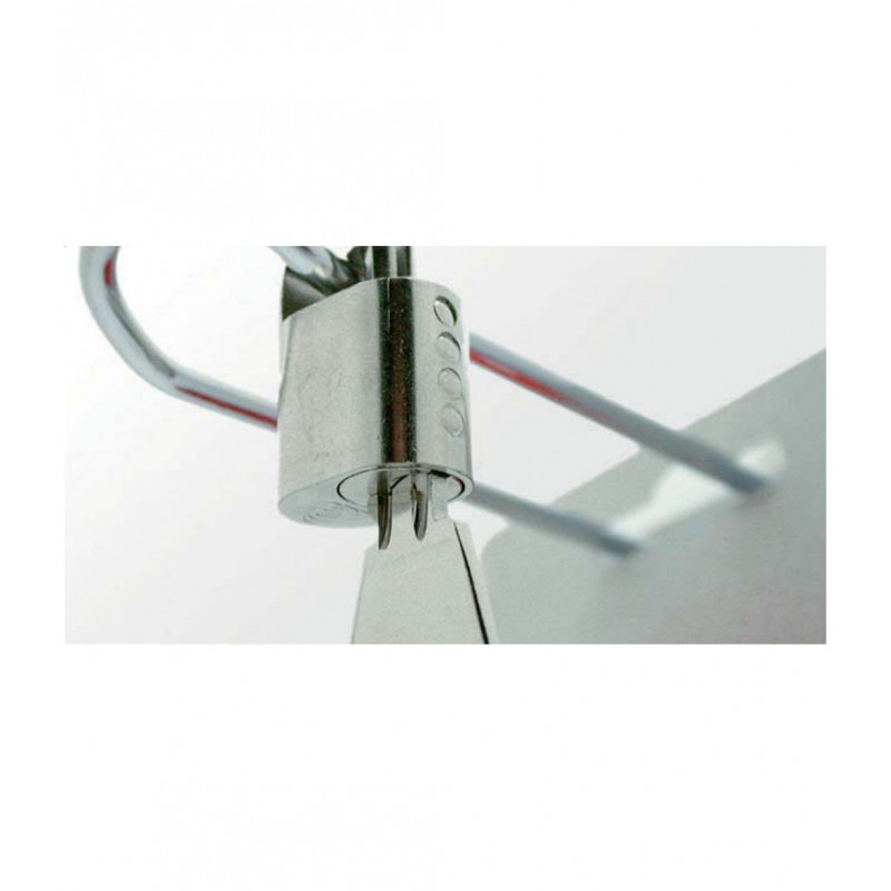 anti-theft system for blister display in nickel finish