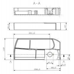 ZWARTE DRAAIENDE VEER