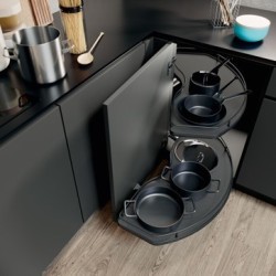 Ensemble Cornerstore Anthracite Meuble De 1000 - Ref. 90009413/9417