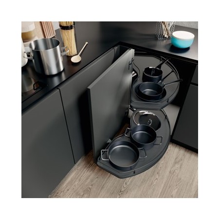 Ensemble Cornerstore Anthracite Meuble De 1000 - Ref. 90009413/9417