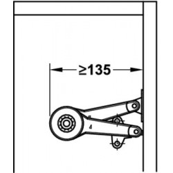BUSSOLA DUO (piccola) PER FLAP PIATTO 28/37