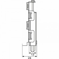 OPTIMUM CUPBOARD CASTOR