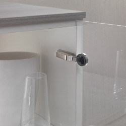 BISAGRA PARA PUERTA DE CRISTAL SALICE SIN BASE