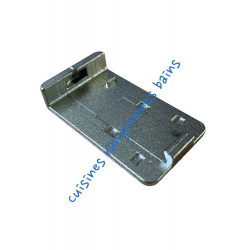 PIASTRA COLLA CERNIERA VETRO SALICE