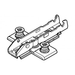 TIOMOS CROSS BASE ASSEMBLY WITH PRE-ASSEMBLED SCREWS