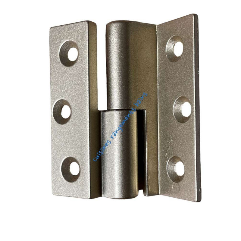 PRAMETA HINGE 606-50 A DROITE/RIGHT BRASS PLATED