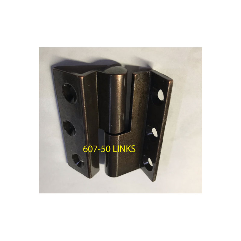 SCHARNIER PRAMETA 50 MM GLIEDER BRÜNIERT