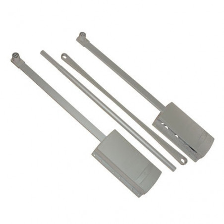 SCHWARZER KLAPPKLEIDERSCHRANK 75/117