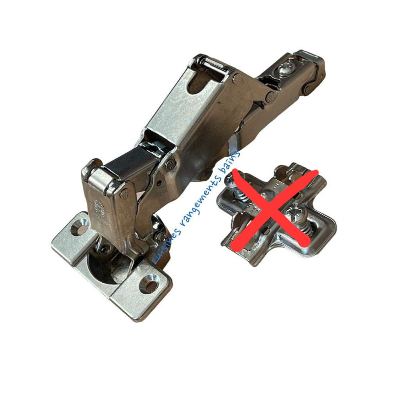 SCHARNIER FERRARI 170° CLIP OHNE GRUNDPLATTE