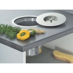 5 LITER STAINLESS STEEL BIN