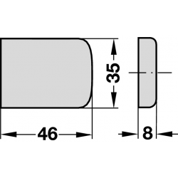 TAPA RECTANGULAR PARA GRASS DE CÉSPED