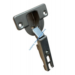 BISAGRA HAFELE DIAM 40 BRAZO RECTO SIN BASE