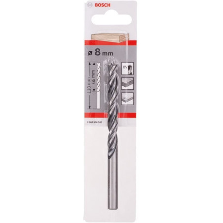 BOSCH WOOD BIT DIAMETER 8 MM