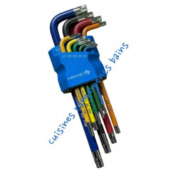 SET MIT 9 TORXSCHLÜSSELN