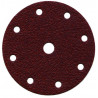 10 PERFORATED SELF-AGRIPPING DISCS A275 DIAM 125 GRAIN 100