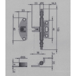 CAPITOLO ANSELMI 110 MM LAITONNE