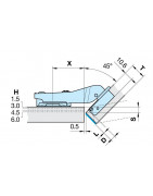 45° ÜBERLAPPUNGSWINKEL